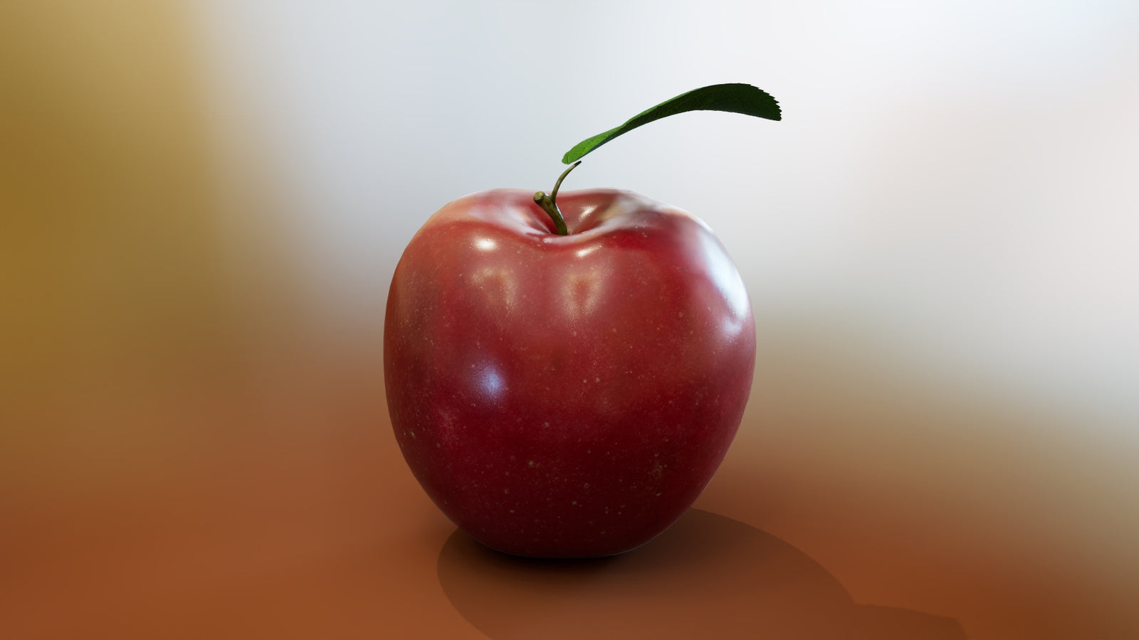 Red Apple 3D Model 360° view 2 frame 18