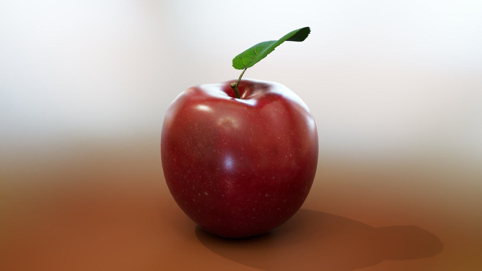 Red Apple 3D Model 360° view 2 frame 21
