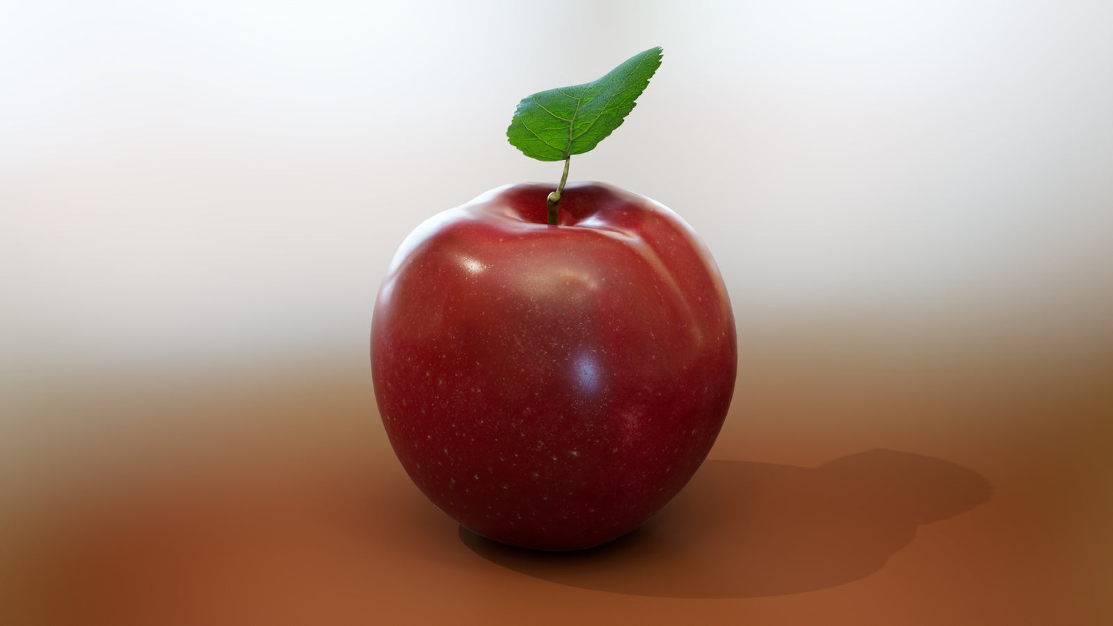 Red Apple 3D Model 360° view 2 frame 24