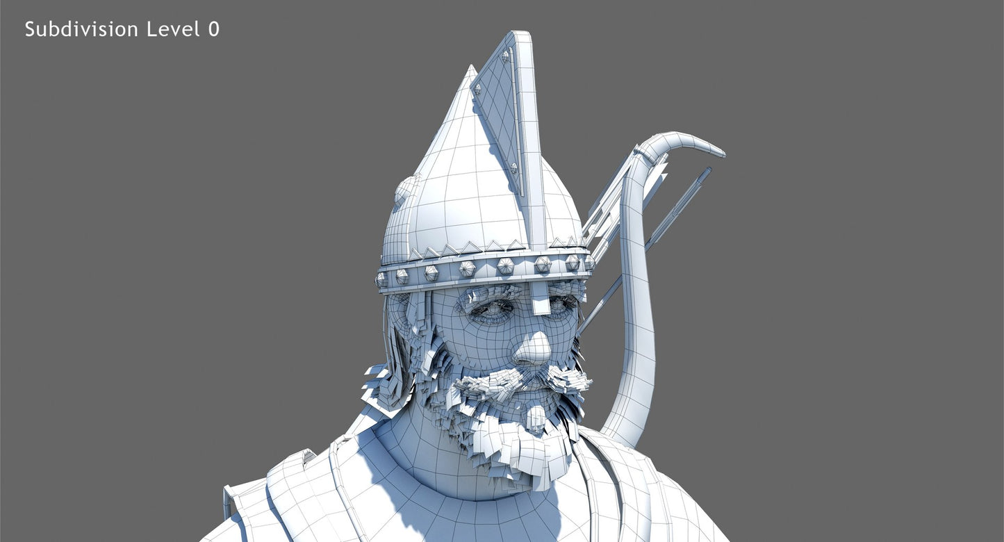 Archer 3D Model