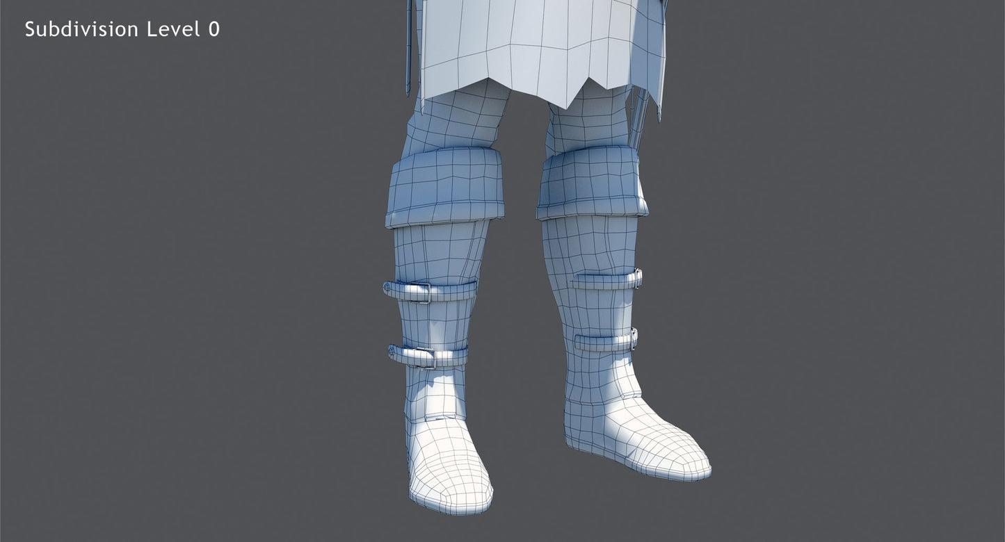 Archer 3D Model