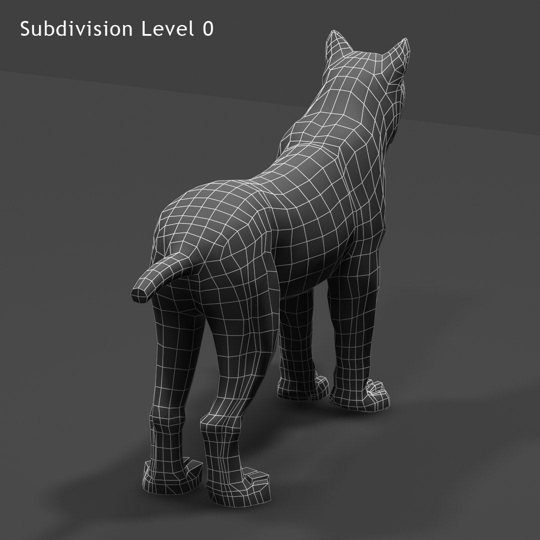 Eurasian Lynx 3D Model