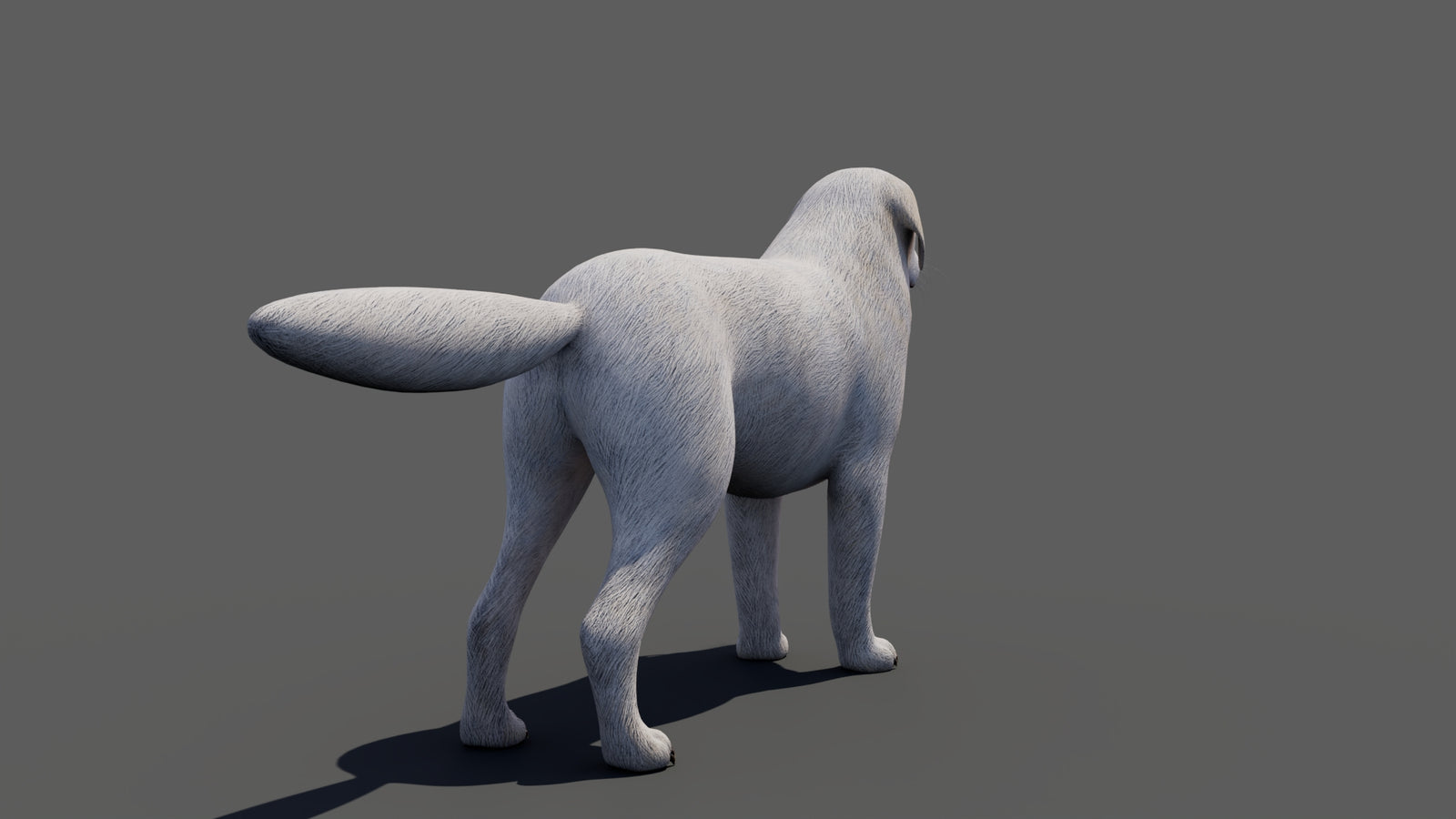 Great Pyrenees Dog 3D Model 360° view 1 frame 24