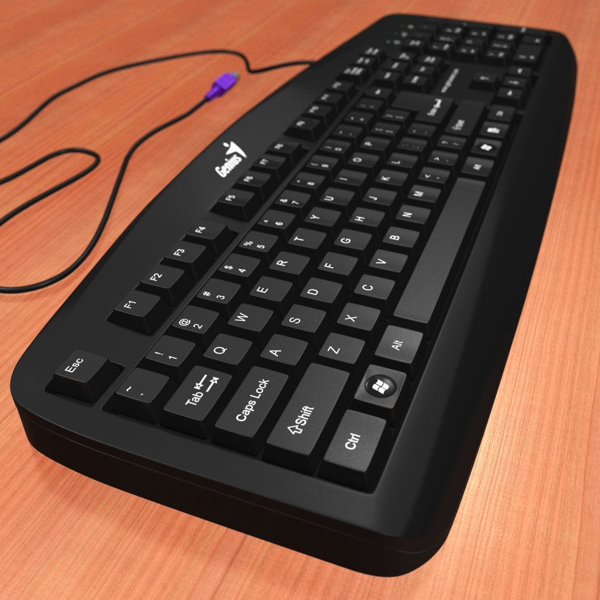 Black Computer 3D Model
