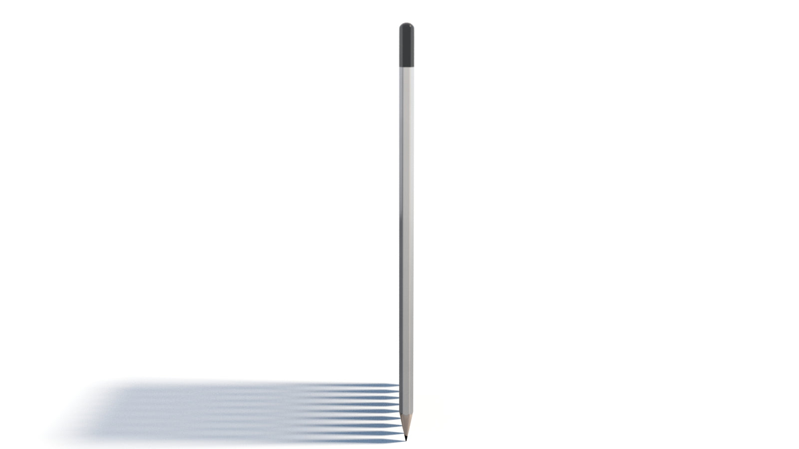 Realistic Colored Pencils 3D Model 360° view 1 frame 9