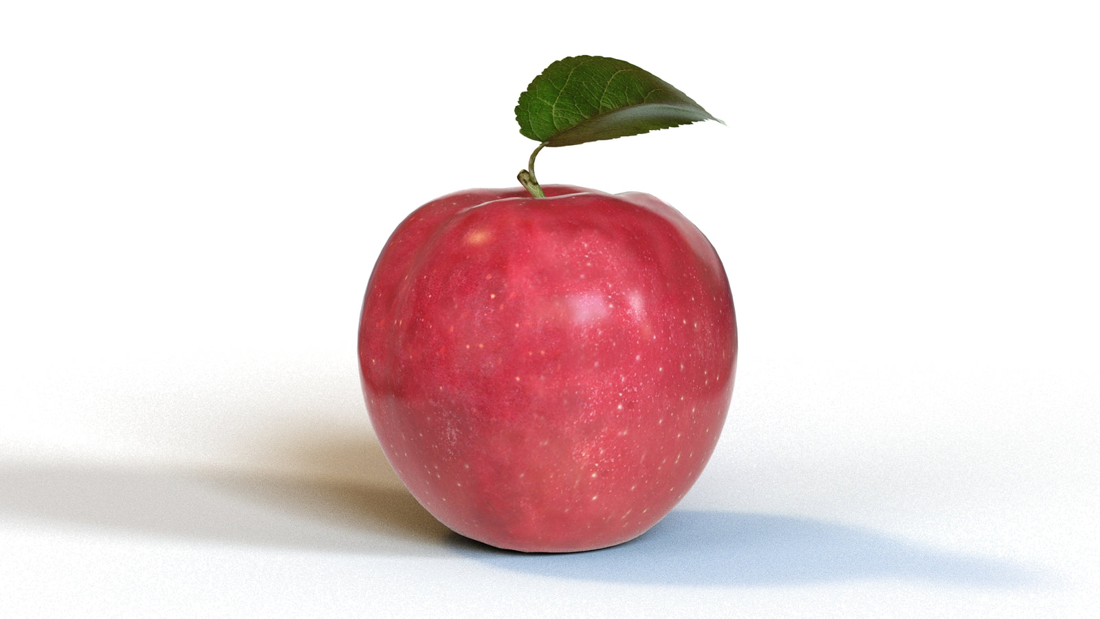 Red Apple 3D Model 360° view 1 frame 12