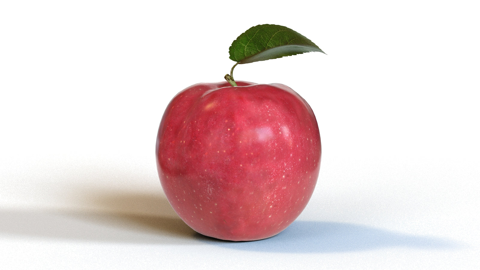 Red Apple 3D Model 360° view 1 frame 13