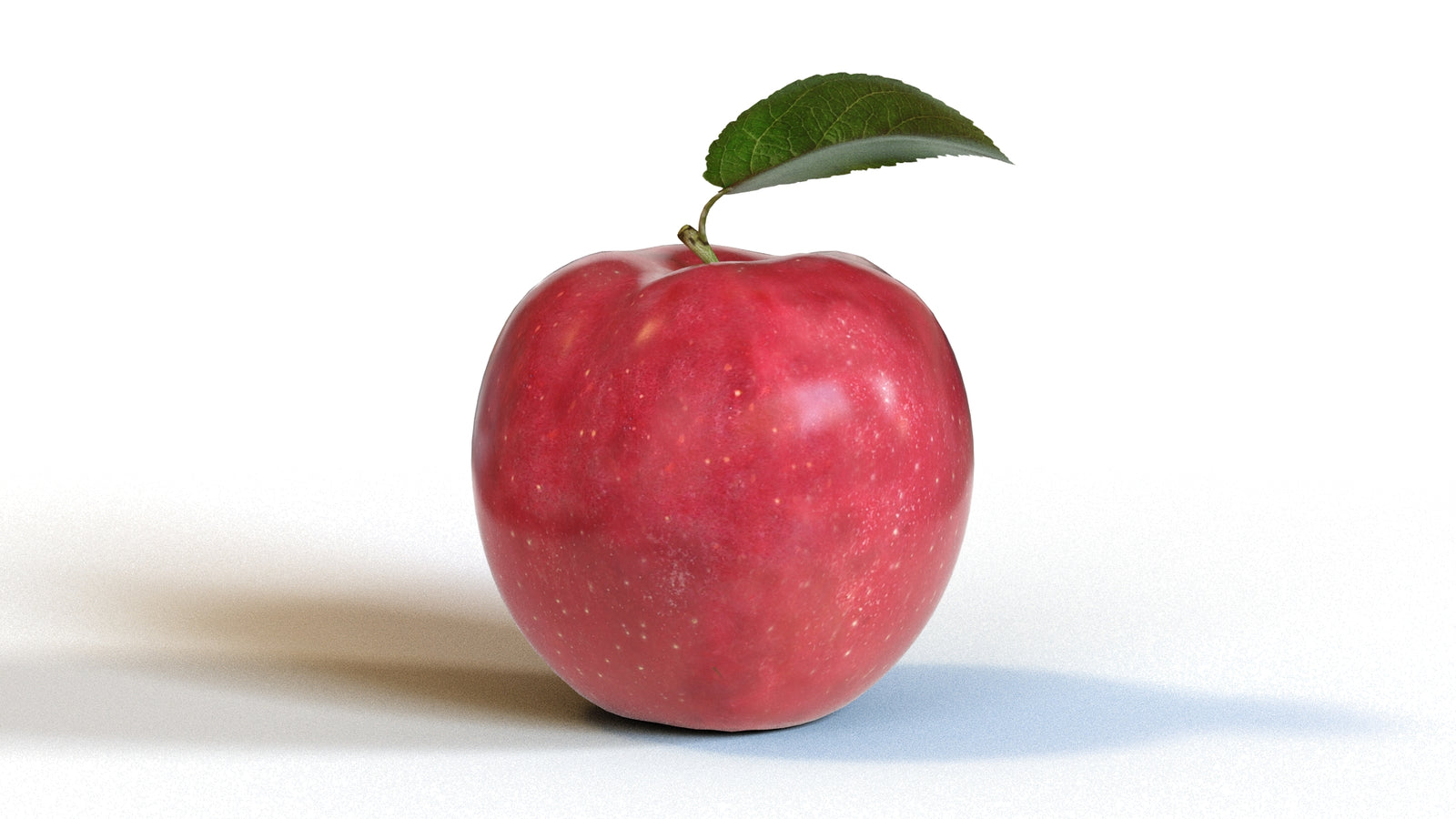 Red Apple 3D Model 360° view 1 frame 14