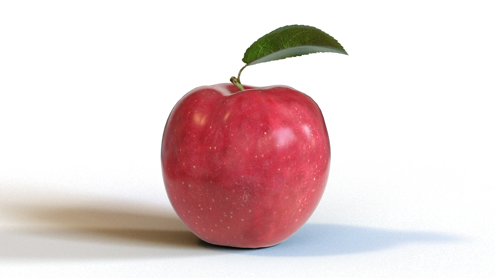 Red Apple 3D Model 360° view 1 frame 15