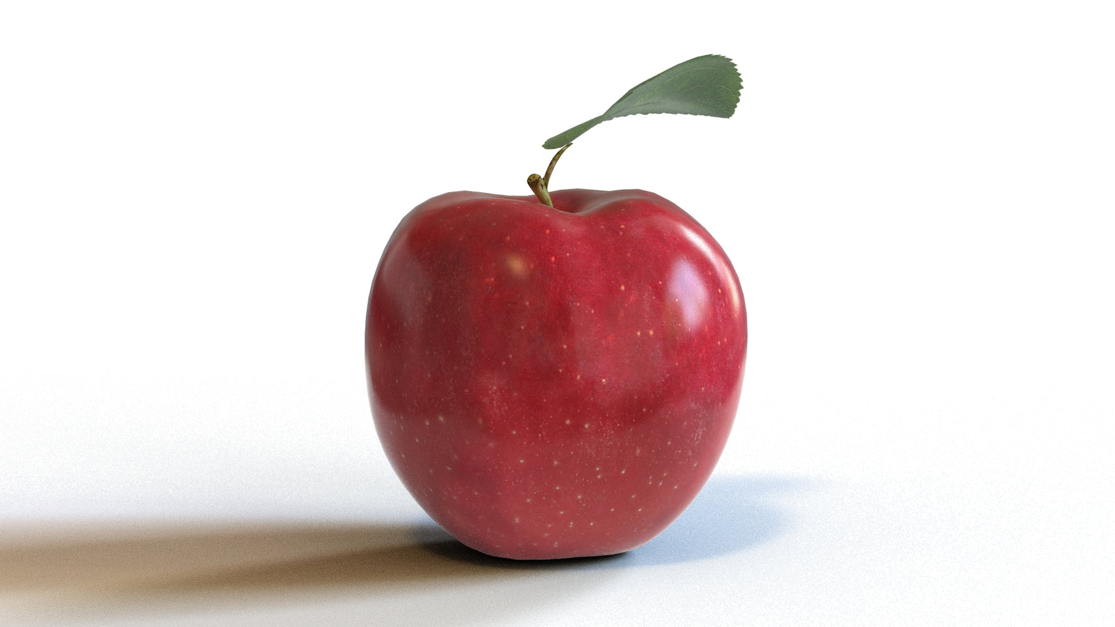 Red Apple 3D Model 360° view 1 frame 20