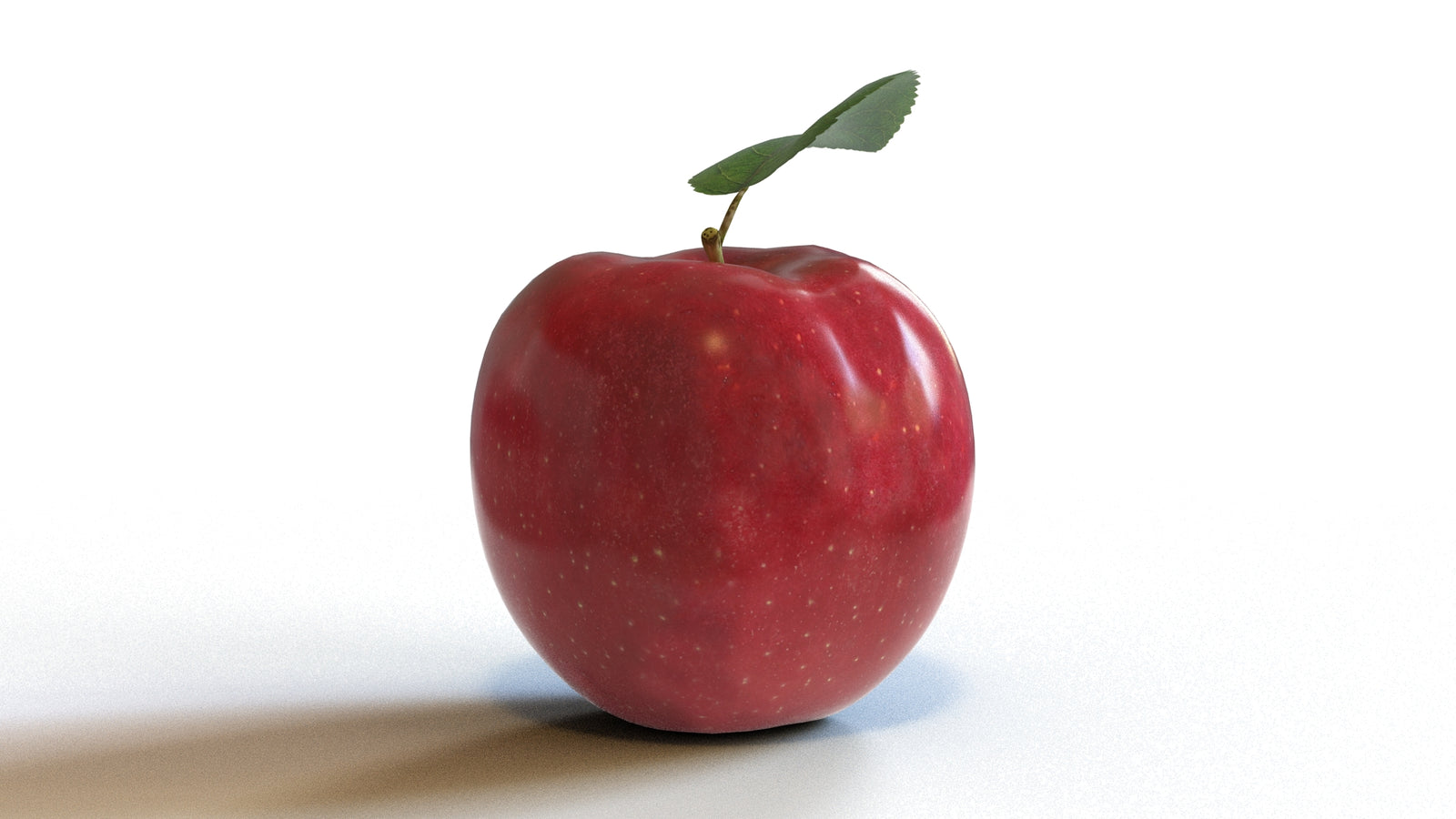 Red Apple 3D Model 360° view 1 frame 22