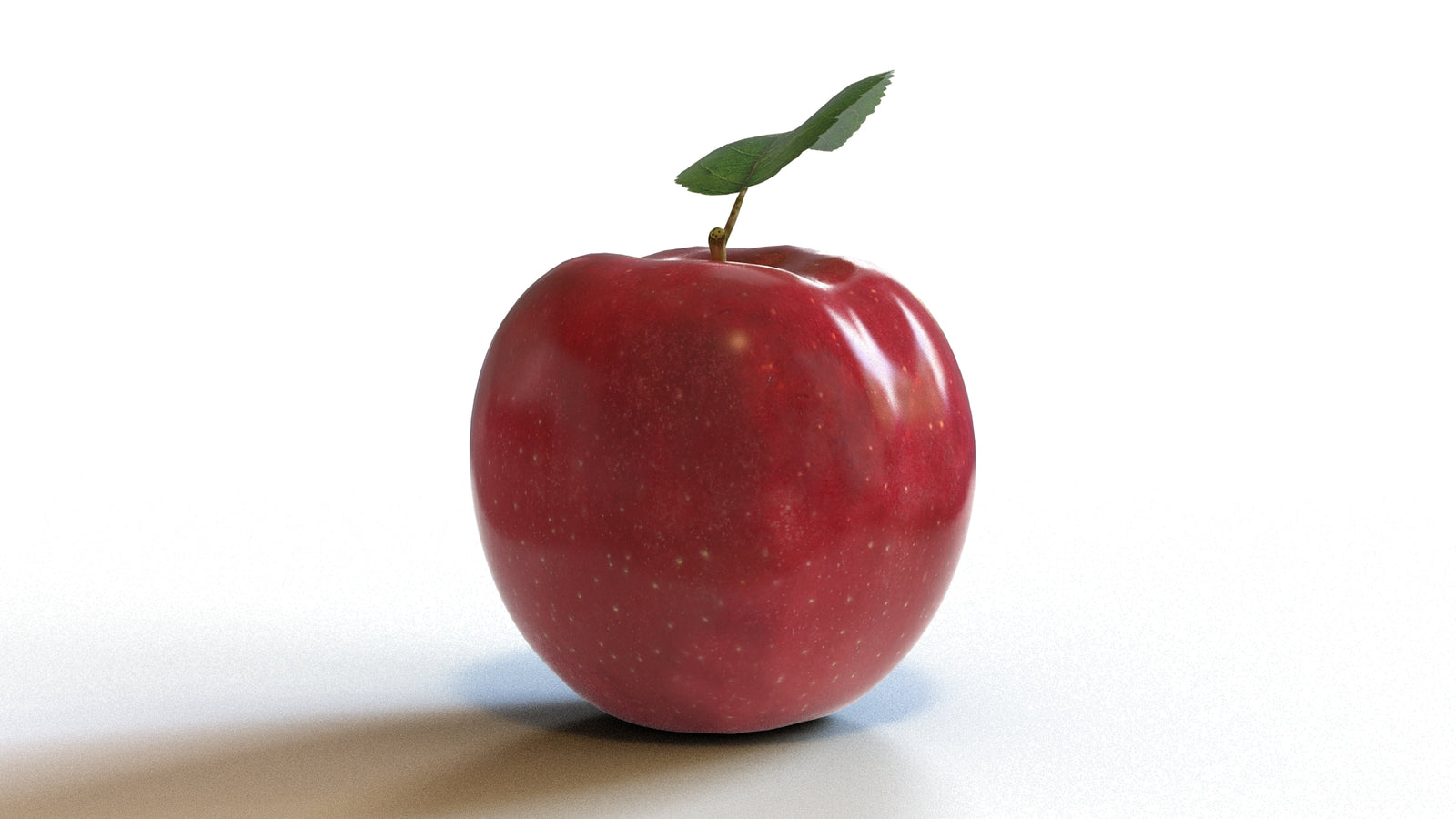 Red Apple 3D Model 360° view 1 frame 23