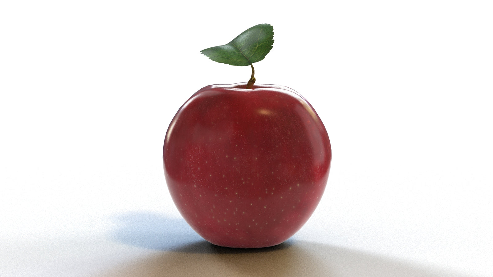 Red Apple 3D Model 360° view 1 frame 27