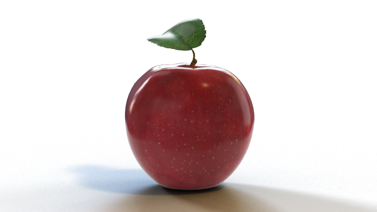 Red Apple 3D Model 360° view 1 frame 28