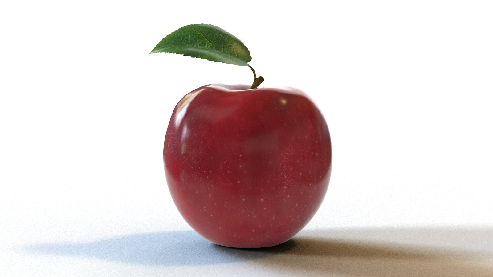 Red Apple 3D Model 360° view 1 frame 33
