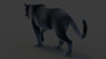 Black Panther: Black Panther Animated Fur 3d Model for Download - 169$ 