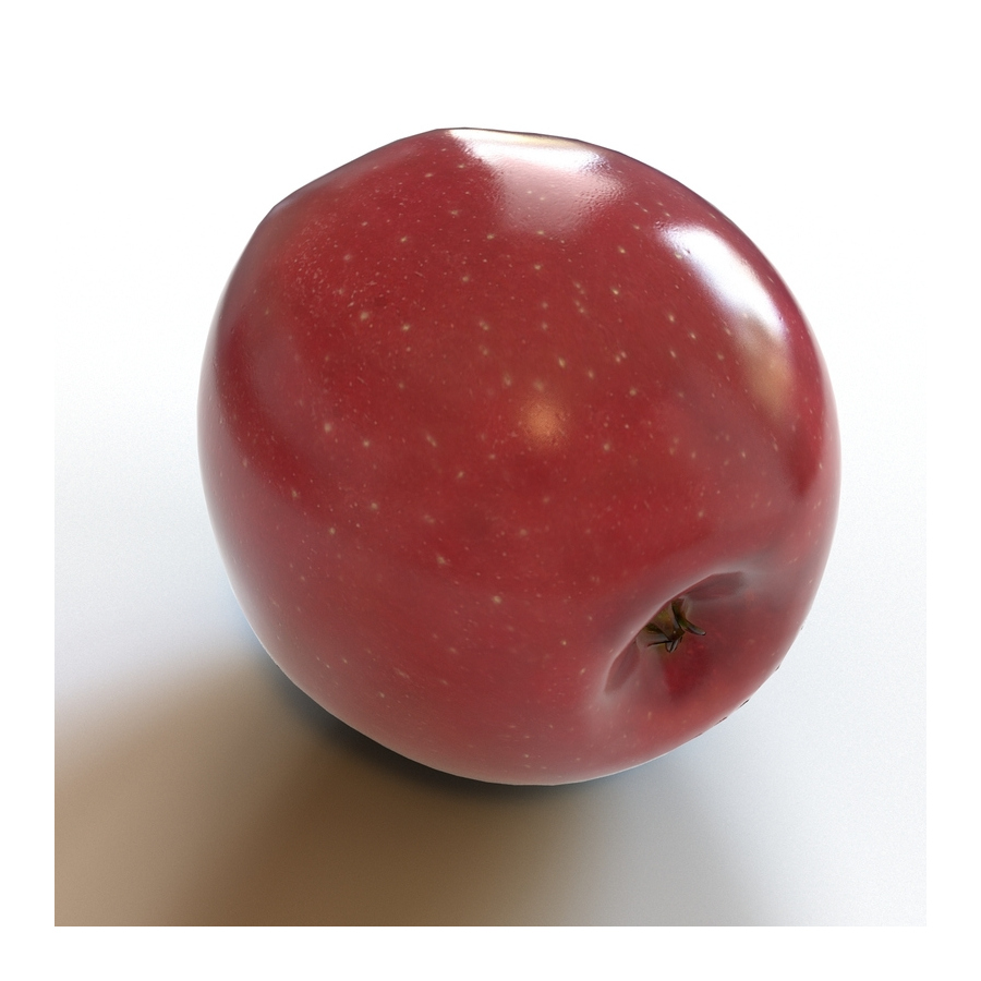 Apple Red 3d Model