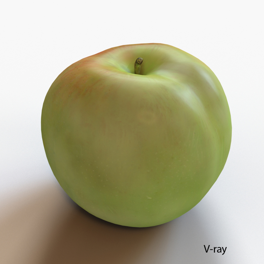 Apple 3d Model
