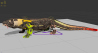 Komodo Dragon: Komodo Dragon 3D Model Rigged for Download - 139$ 