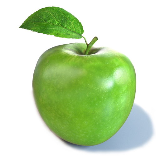 Apple Green 3D Model  - 1