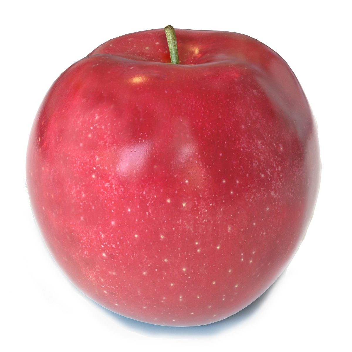 Apple Red 3d Model  - 1