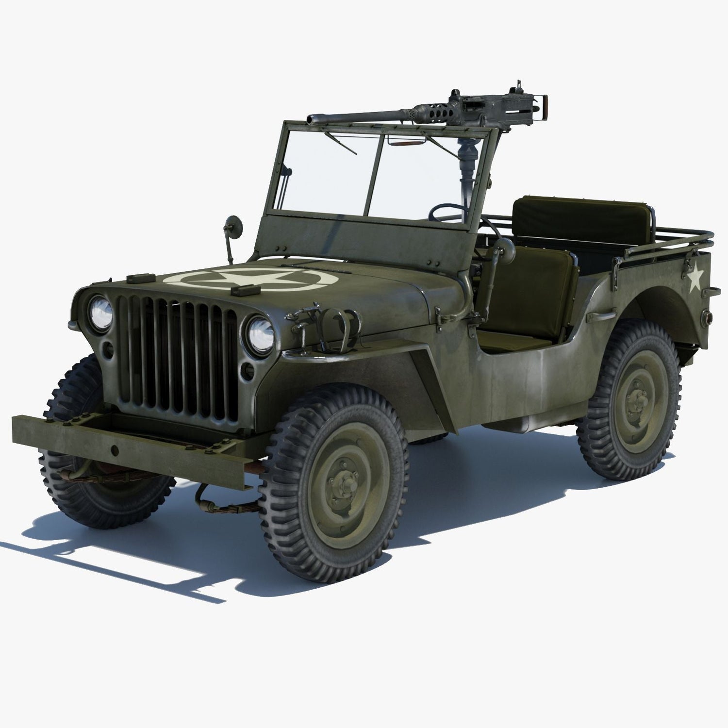 Army Jeep 3D Models for Download