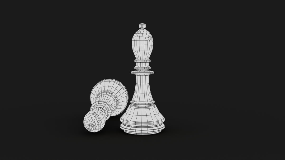 Bishop 3D Model Viewframe View - Subdivision Level 0