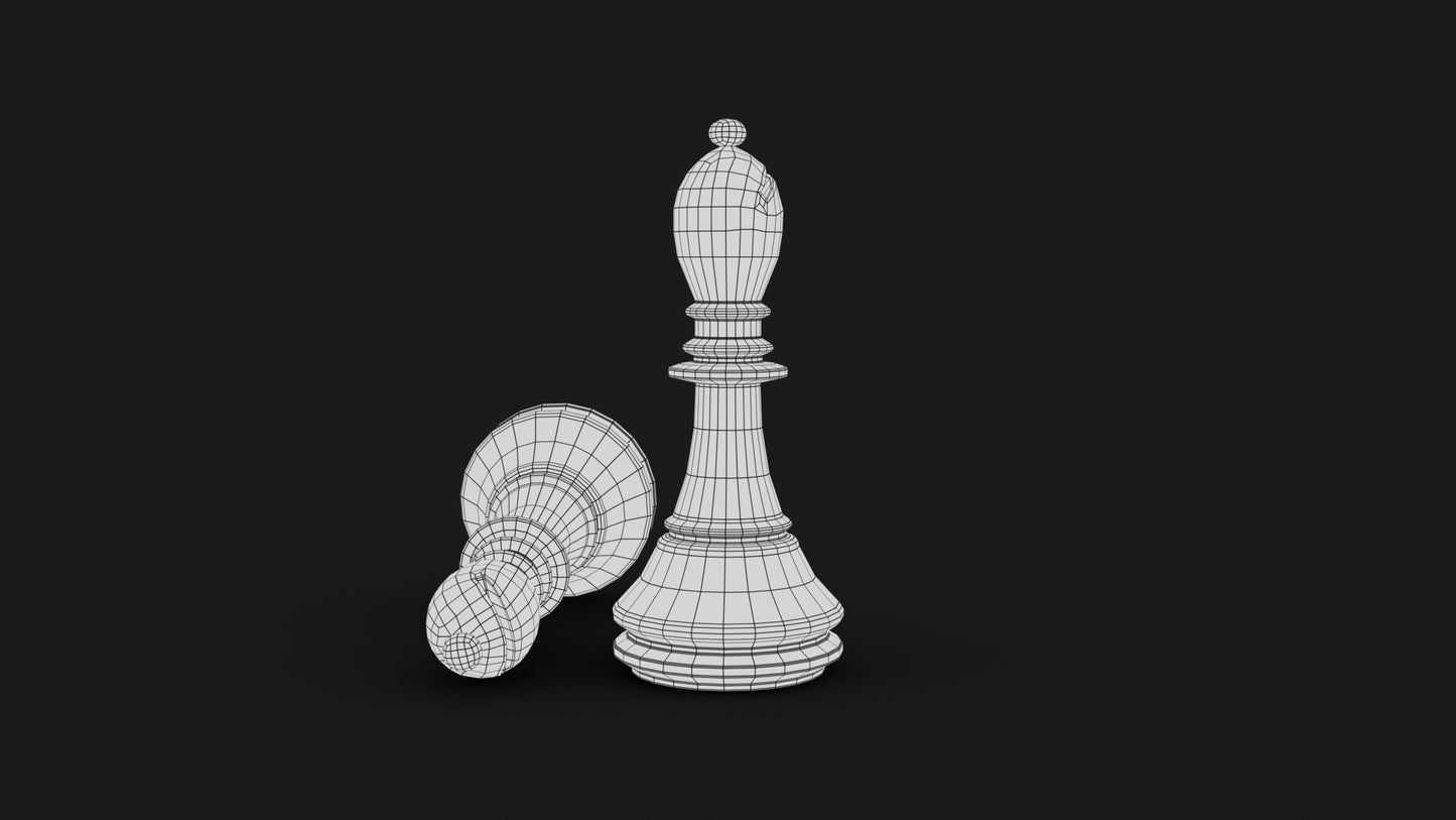 Bishop 3D Model Viewframe View - Subdivision Level 0