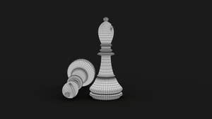 Bishop 3D Model Viewframe View - Subdivision Level 1 Thumbnail