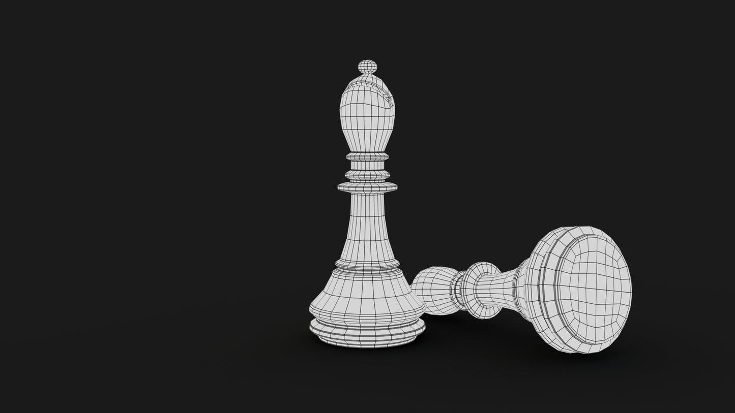 Bishop 3D Model Viewframe View - Subdivision Level 0