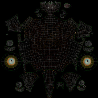 Black Panther 3D Model with Fur