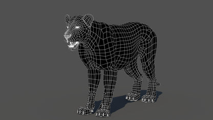 Lion 3D Model