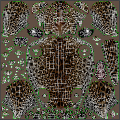 Big Cats 04 3D Model