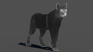 Animated Bobcat 3D Model Fur Lynx Rufus Thumbnail