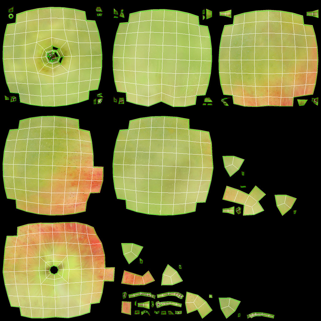 Apple Fruit 3D Model