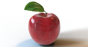Red Apple Fruit 3D Model for Download Thumbnail