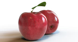Red Apple Fruit 3D Models Thumbnail