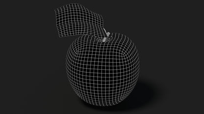Red Apple 3D Model