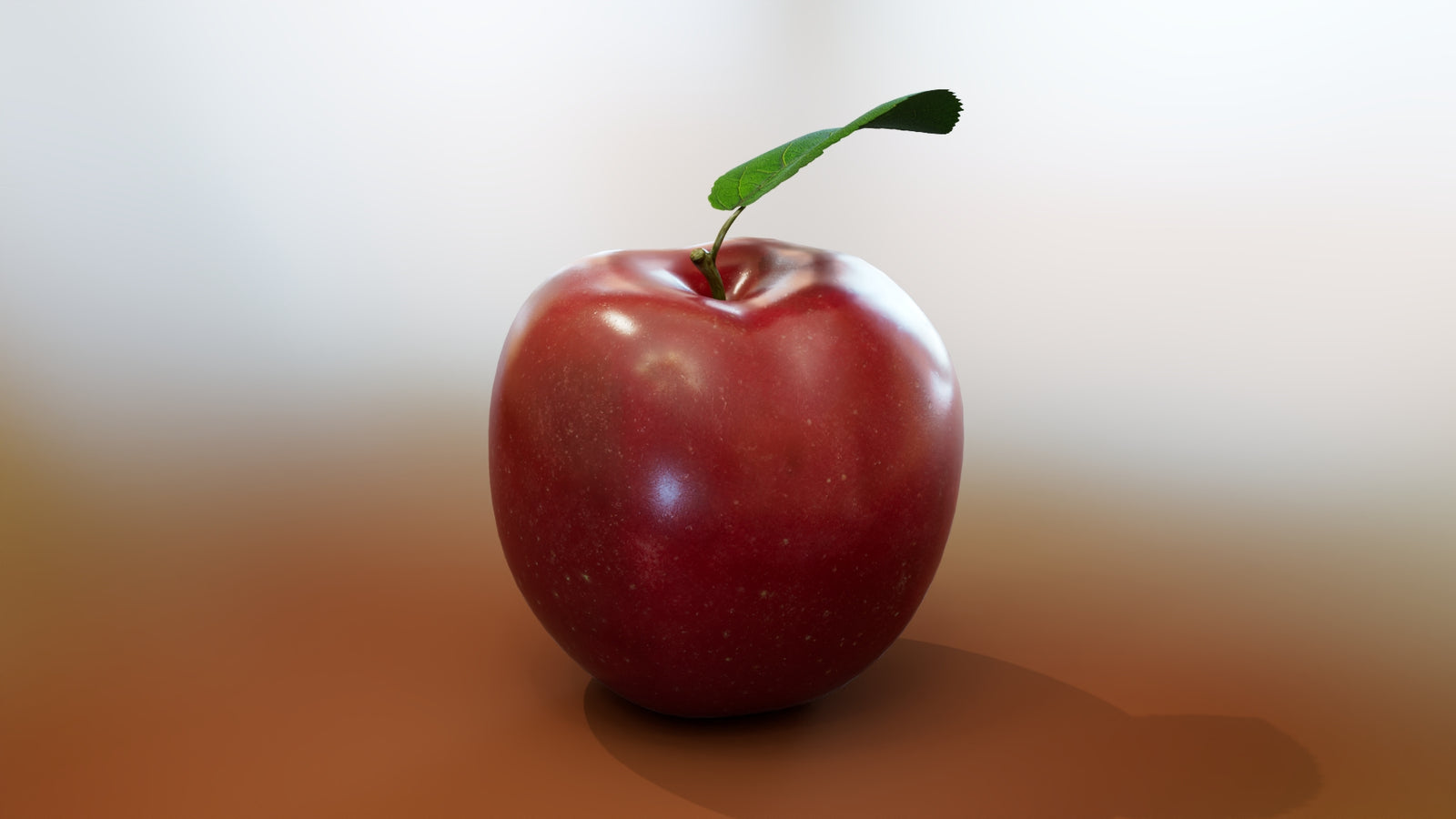 Red Apple 3D Model 360° view 2 frame 20
