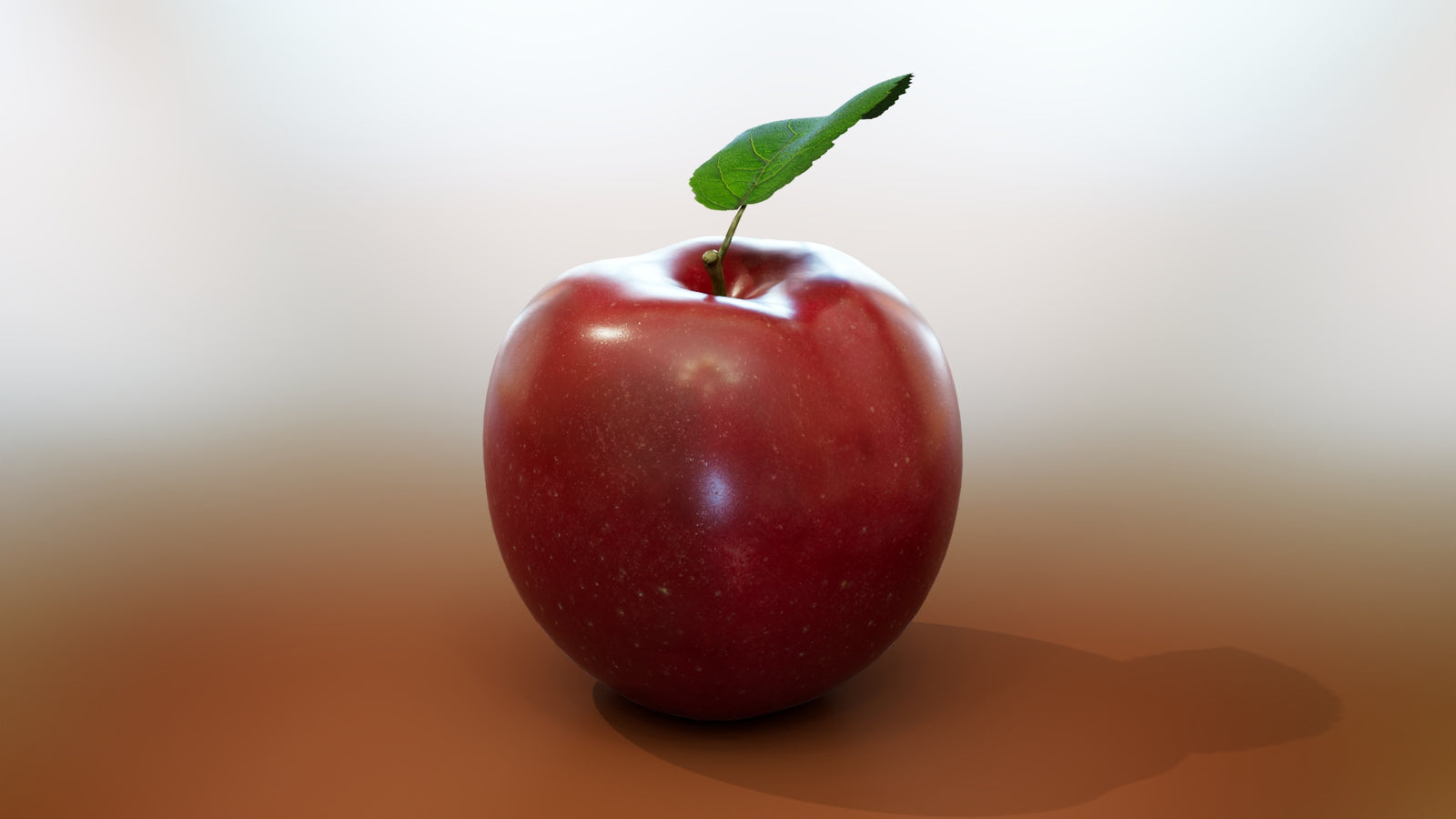 Red Apple 3D Model 360° view 2 frame 22