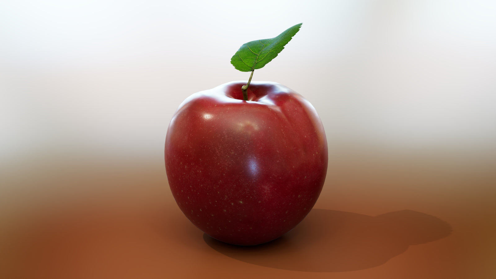 Red Apple 3D Model 360° view 2 frame 23