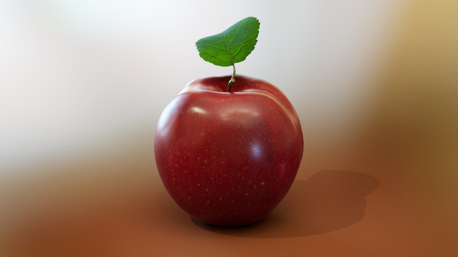 Red Apple 3D Model 360° view 2 frame 26