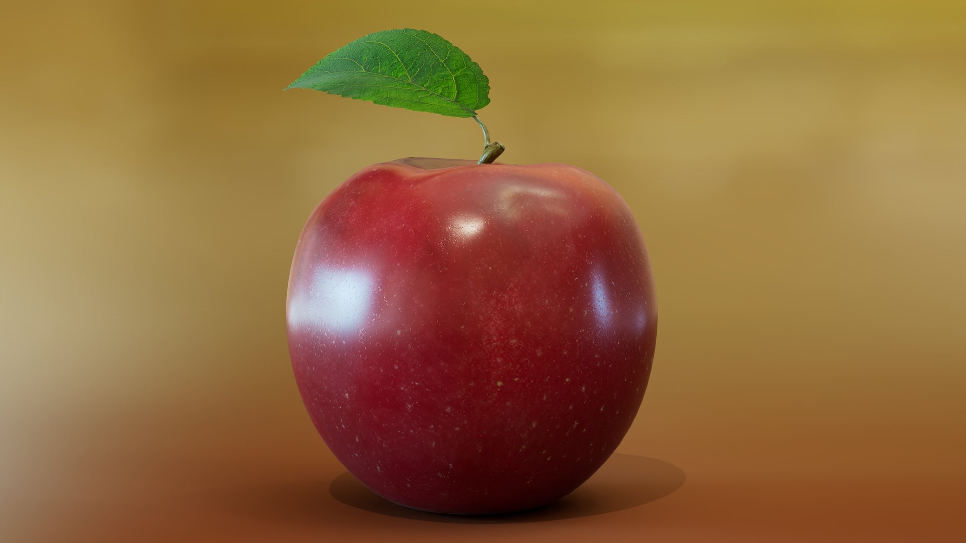 Download Premium Red Delicious 3D Model