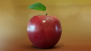 Download Premium Red Delicious 3D Model Thumbnail