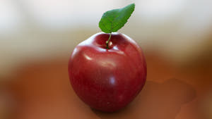Red Apple 3D Model for Download Thumbnail