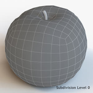 Apples Fruit 3D Models Thumbnail