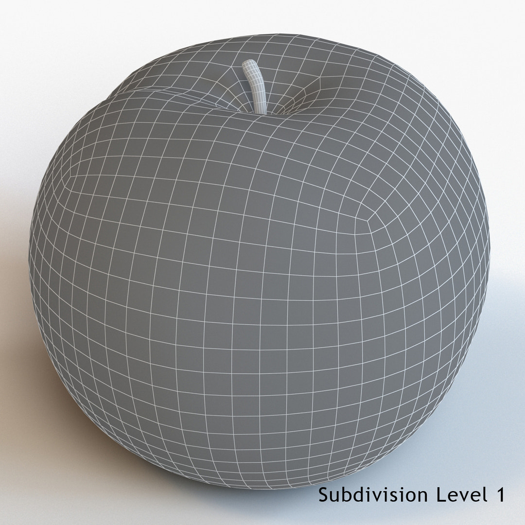 Apples Fruit 3D Models