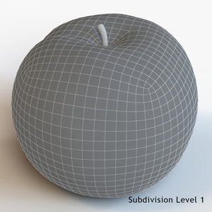 Apples Fruit 3D Models Thumbnail