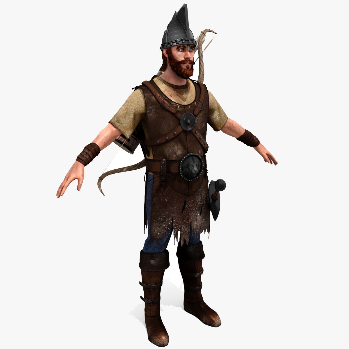 Archer 3D Model - signature