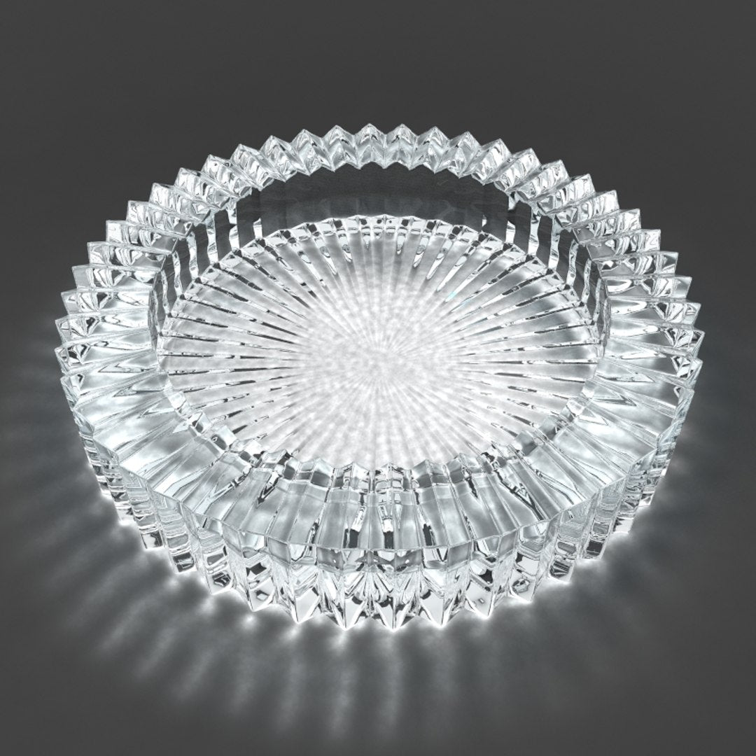 Glass Ashtray 3D Model